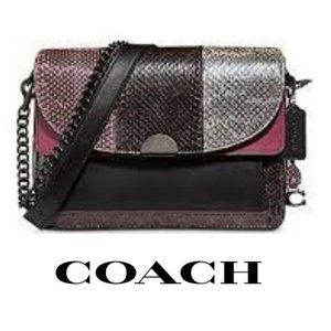 Coach Authentic Dreamer Snakeskin Crossbody Bag, Style #76460
